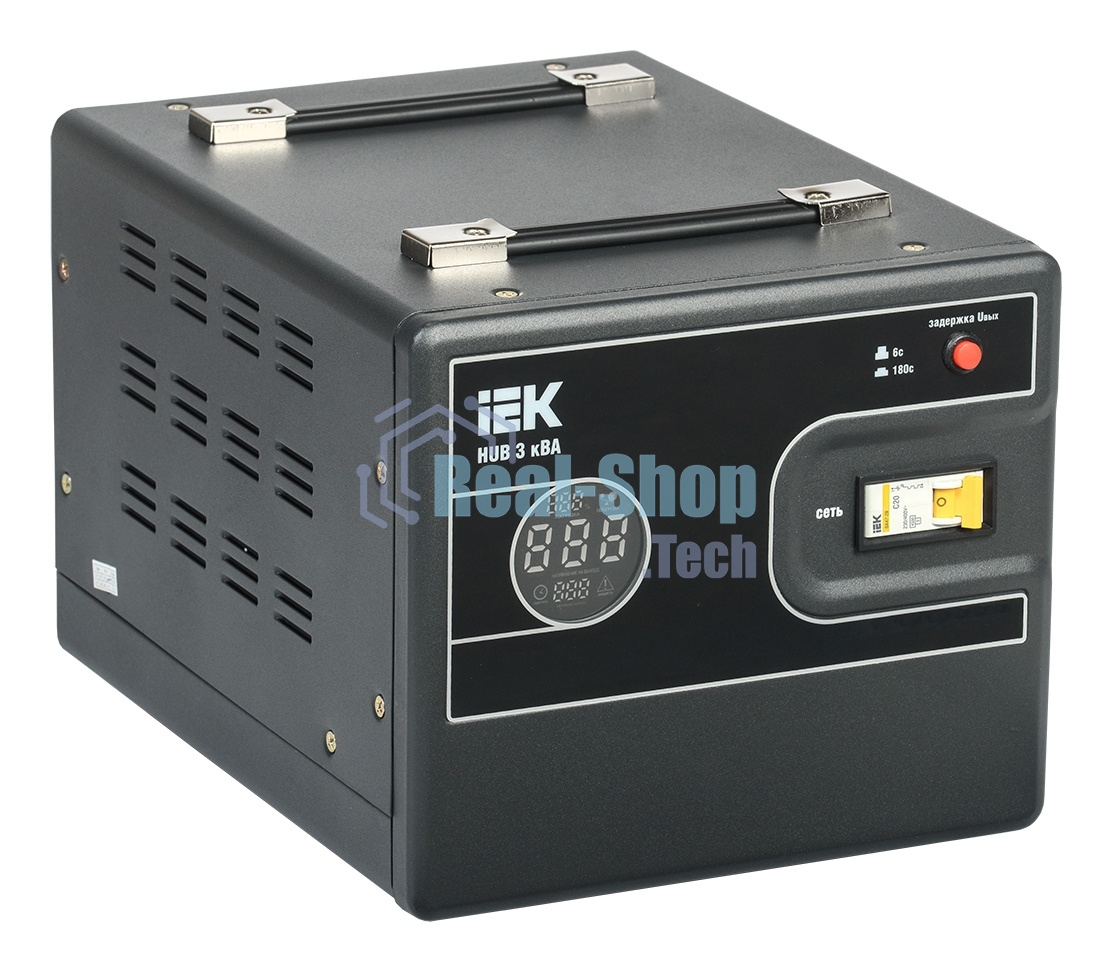 Стабилизатор напряжения переносной Iek IVS21-1-003-13 HUB 3кВА