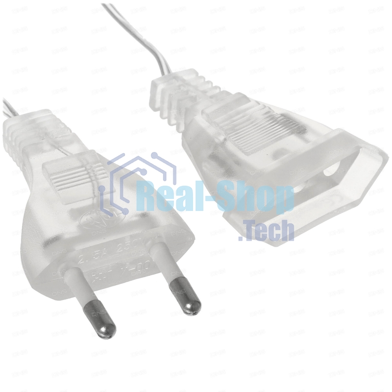 Удлинитель для домашних гирлянд Neon-night 3 м прозрачный ПВХ