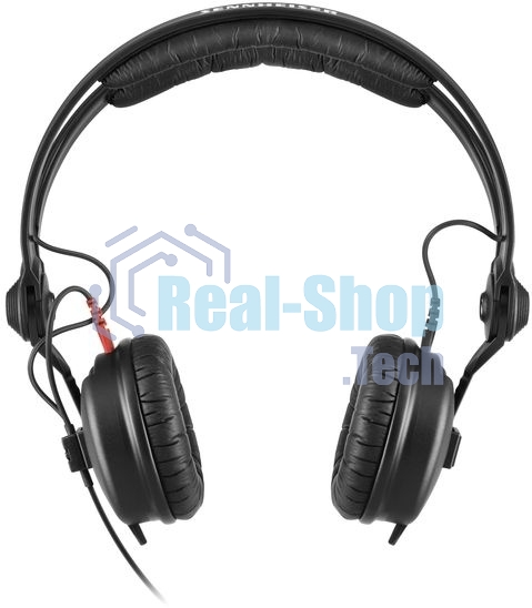 Проводные наушники Sennheiser HD 25 PLUS черный, накладные, Jack 3.5 мм
