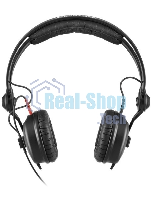Проводные наушники Sennheiser HD 25 PLUS черный, накладные, Jack 3.5 мм
