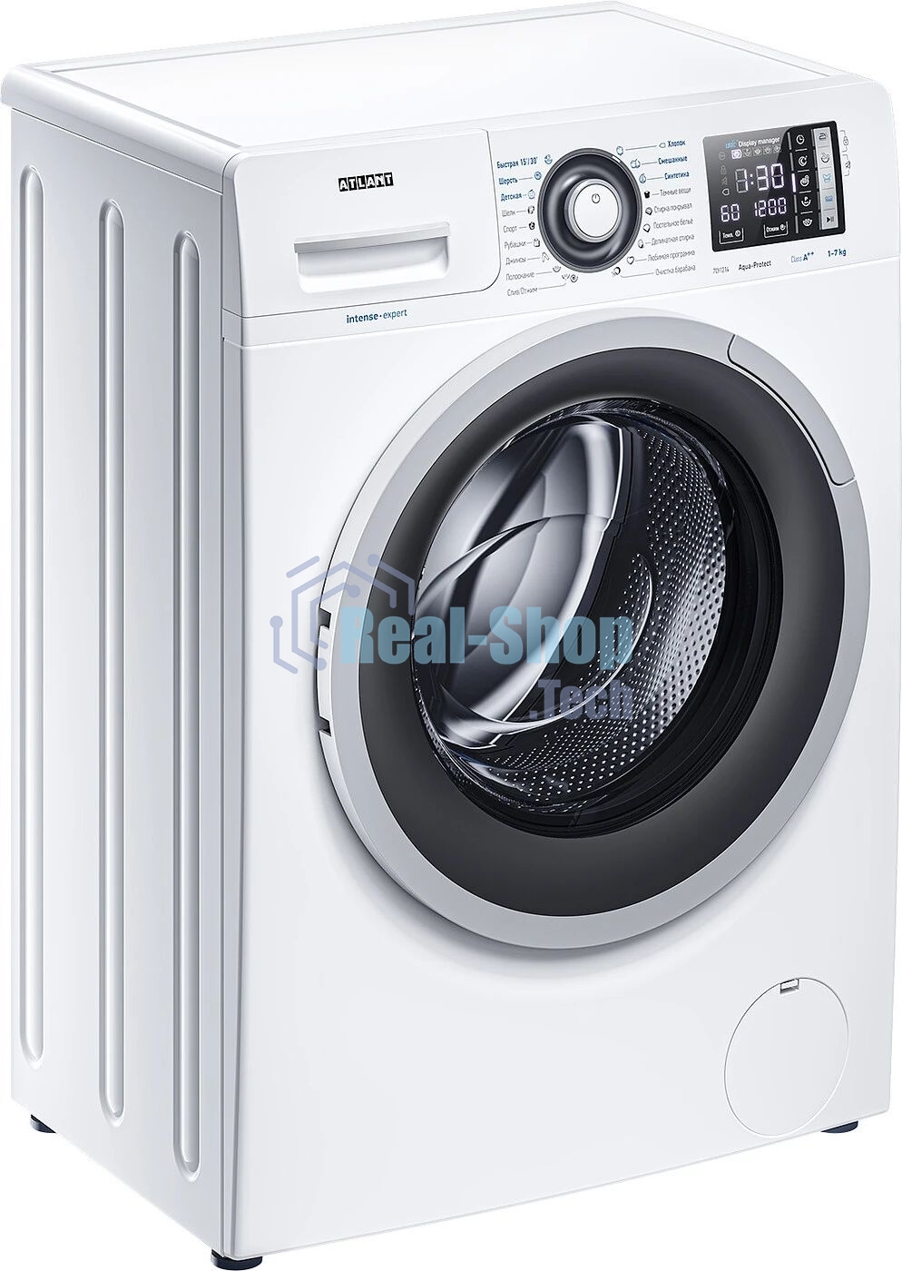 Стиральная машина Atlant СМА 70У1214-01 белый, загрузка фронтальная 7 кг, 1200 об/мин., класс: А++