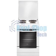 Плита электрическая Gefest 6140-02 белый, конфорок 4 электрических, духовка 55 л, 60 см x 85 см x 60 см