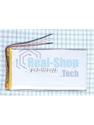 Аккумулятор Li-Pol (батарея) 3x75x135 мм 3pin 3.7V/4000mAh