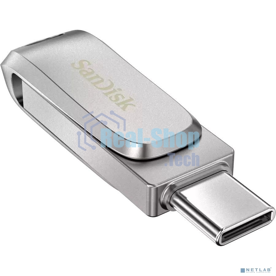 Флешка USB 64Gb SanDisk Ultra Dual Luxe, USB 3.1 - USB Type-C