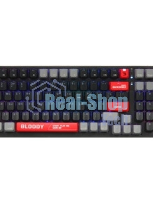 Клавиатура беспроводная механическая A4Tech Bloody WS98 Naraka USB черный/красный (WS98)