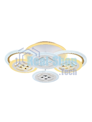 Светильник Ambrella light FA2951/6 WH белый 4200K/3000K+6400K/6400K+3000K 125W 550*405*150 (ПДУ ИК)