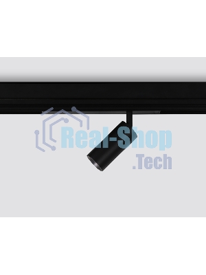 Управляемый светодиодный светильник для шинопровода Magnetic Ambrella light GL1212 BK черный IP20 12W 3000K-6400K 220V 36° D45*100 (Без ПДУ)