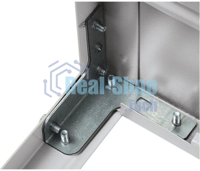 Металлические стеллажи Стеллаж MS 200KD/100x30/4 (Размеры внешние (ВхШхГ) 2000х1000х300 мм, 4 полки, с разборной стойкой)