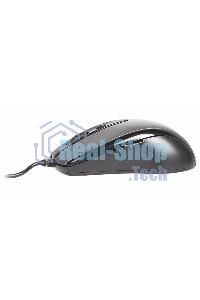 Мышь проводная A4Tech N-708X серый глянец/черный, 1600 dpi, USB, кнопки - 6