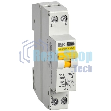 Выключатель автоматический дифференциального тока С 16А 30мА АВДТ32МL KARAT IEK MVD12-1-016-C-030