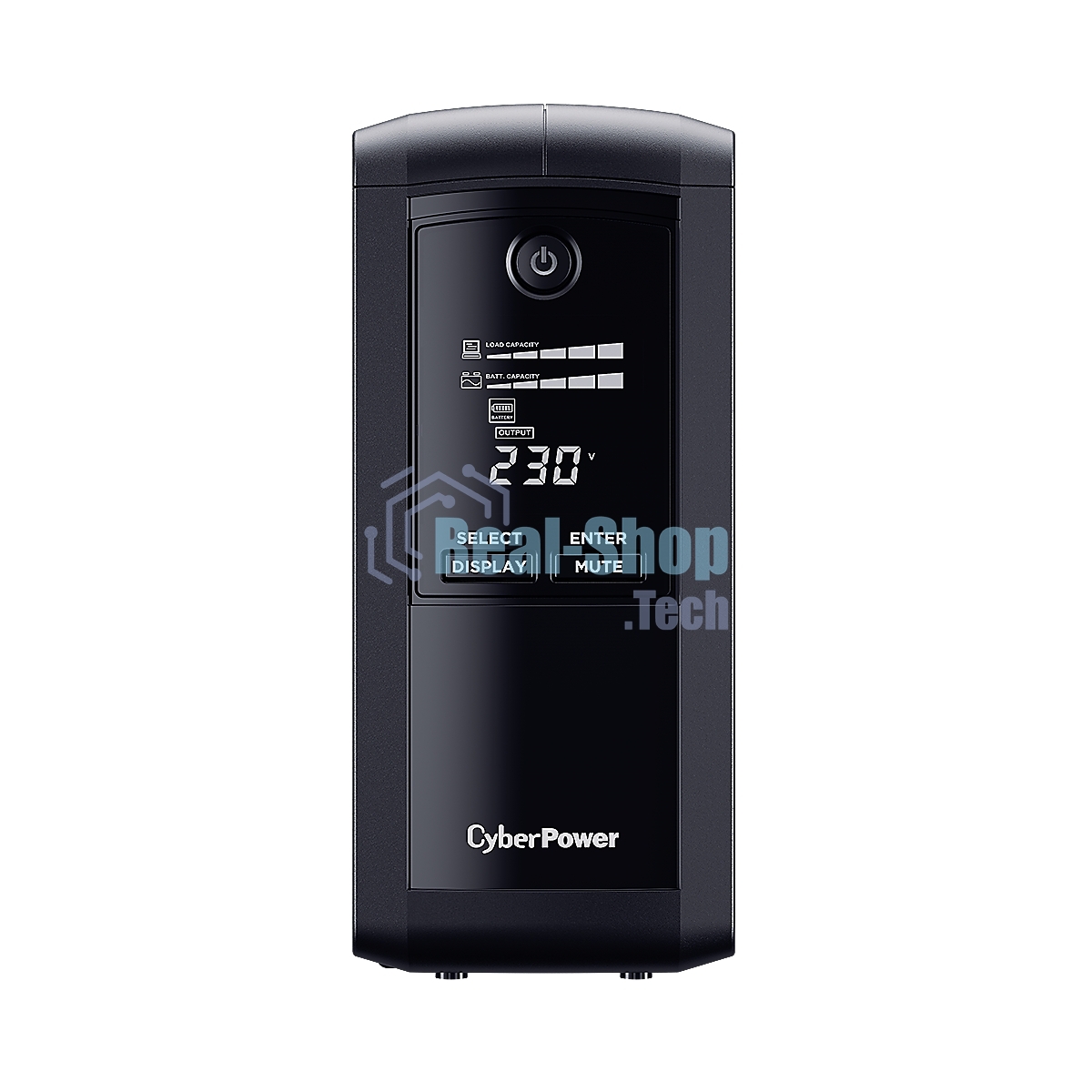 Источник бесперебойного питания UPS CyberPower VP1000EILCD Line-Interactive 1000VA/550W USB/RS-232/RJ11/45 (6 IEC С13)
