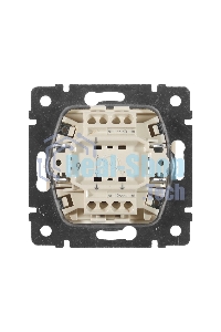 Механизм переключателя 1-кл. СП Valena проходн. на 2 напр. сл. кость Leg 774306