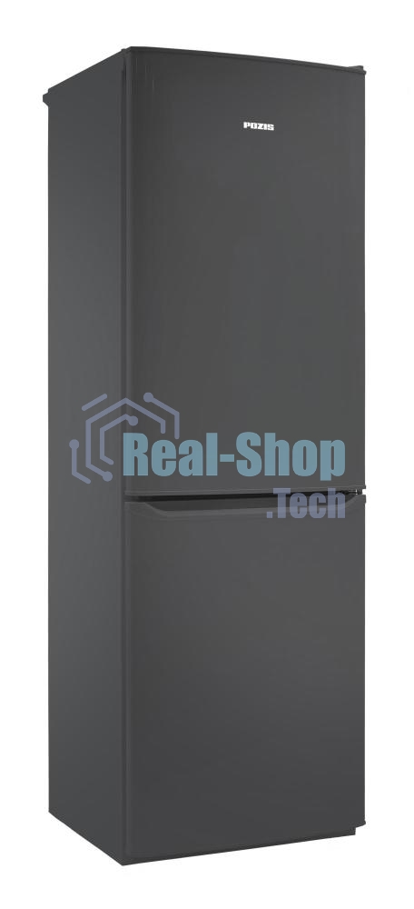 Холодильник Pozis RK-139 графит двухкамерный 188/97 л морозилка снизу