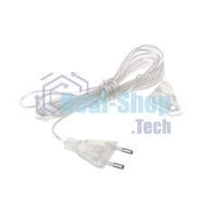 Удлинитель для домашних гирлянд Neon-night 3 м прозрачный ПВХ