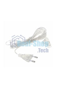 Удлинитель для домашних гирлянд Neon-night 3 м прозрачный ПВХ