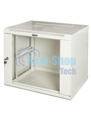 Шкаф настенный серии Pro, 6U 600x600, стеклянная дверь