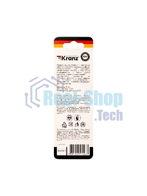 Сверло по металлу Kranz 4х75х43 мм 