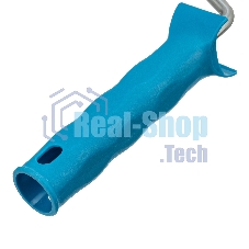 Валик в сборе Matrix полиакрил желтая полоса, 180 мм, ворс 12 мм, D 48 мм, D ручки 8 мм