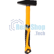 Молоток 600гр. Квадратный боек, фиберглассовая двухкомпонентная ручка