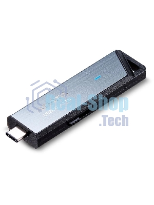 Флешка USB ADATA Elite UE800 (AELI-UE800-1T-CSG), 1Tb, Type-C USB 3.2, R/W 1000/1000, серебристый