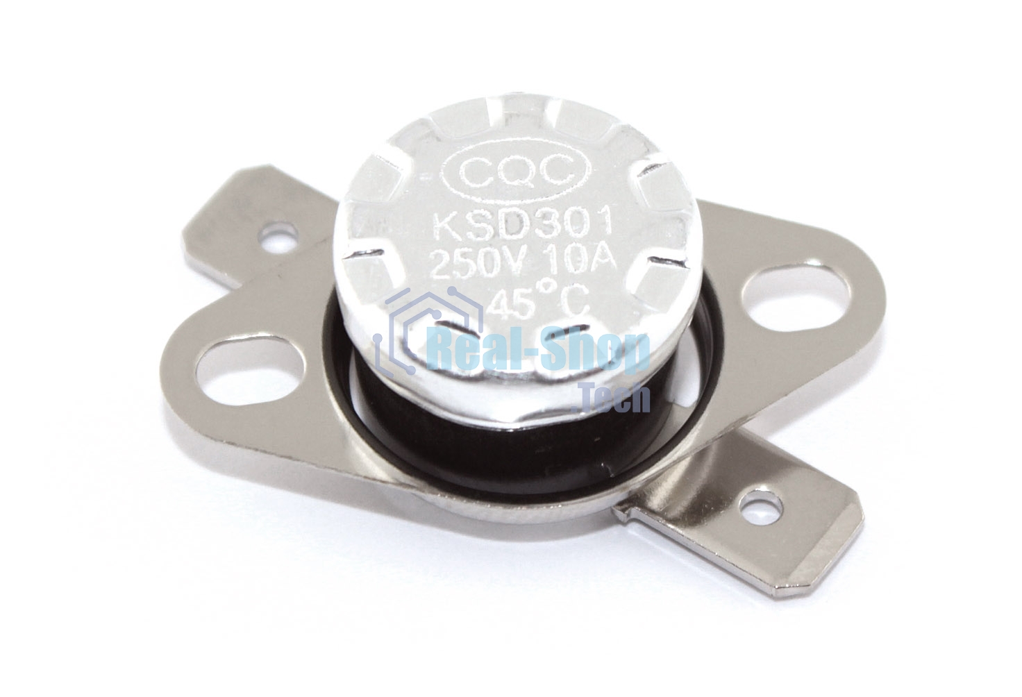 Термостат биметаллический KSD301 10А/45 С нормально разомкнутый