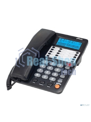 Телефон проводной Ritmix RT-495 черный