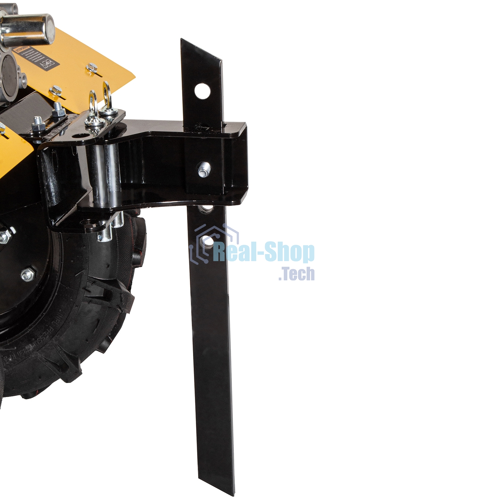 Мотоблок Denzel DPT-270X, 7 л.с., диск.сцеп, шир 90 см, глуб 35 см, фрез 3х4, ВОМ, передачи 2В/1Н