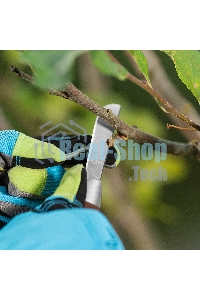 Нож садовый складной Palisad прямое лезвие, 173 мм, деревянная рукоятка