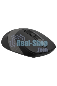 Мышь беспроводная A4Tech Fstyler FG10S черный/серый, 2000 dpi, радиоканал, USB, кнопки - 4