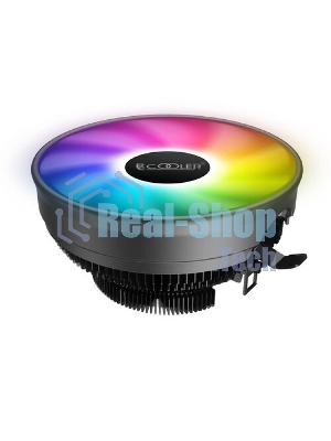 Кулер PCCooler E126M PRO черный 120мм алюминий+медь 1800rpm 29.8db 4-pin 92W 70мм