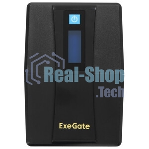 Источник бесперебойного питания ExeGate Power Smart ULB-800.LCD.AVR.4C13 / 800 ВА / 480 Вт / 4 x IEC 320 C13