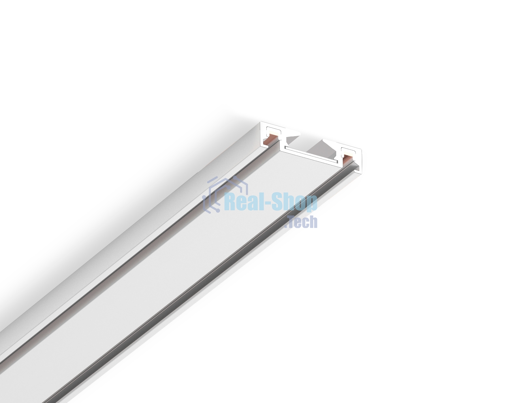 Шинопровод GV1001 WH белый IP20 48V 1000*26*6