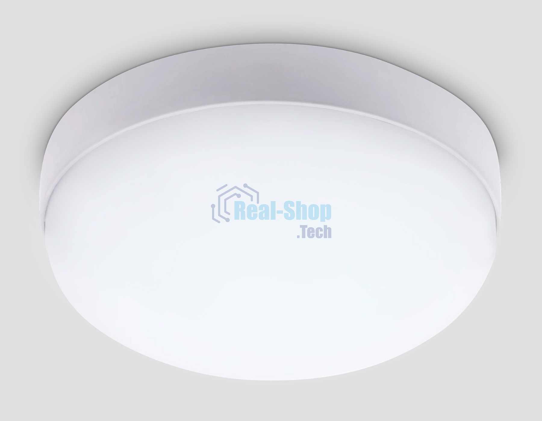 Светильник светодиодный влагозащищенный Ambrella light ST8626 WH белый IP65 LED 6500K 15W D135*60