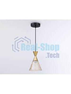 Светильник Ambrella light TR3173 BK/GD черный/золото E27 max 60W D155*1000