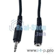 Кабель PERFEO Кабель Jack 3.5 мм вилка - Jack 3.5 мм розетка, длина 2 м