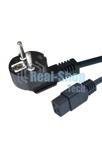 Кабель питания для UPC Gembird/Cablexpert, 1.8м, Schuko-С19, 16А, черный, с заземлением(PC-186-C19)