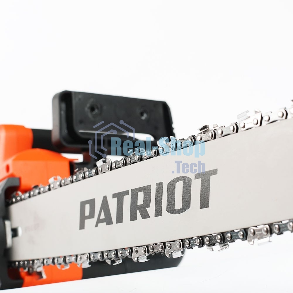 Пила цепная электрическая Patriot ESP 2418, 2400Вт, 18'/45 см, 3/8, 1,3мм 62 зв, плавный пуск, бесключевая натяжка цепи, термозащита