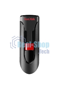 Флешка USB SanDisk CZ60 Cruzer Glide (SDCZ60-256G-B35), 256Gb, USB 2.0, R/W 30/8, черный/красный