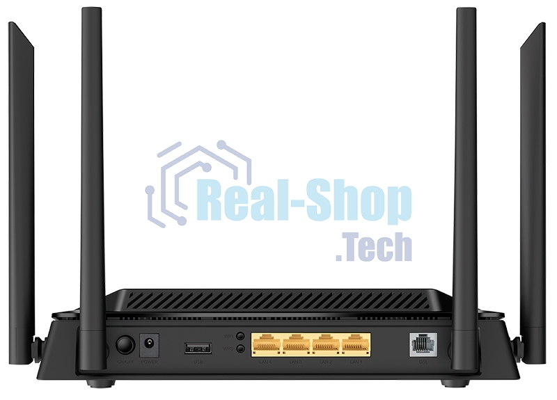 Маршрутизатор D-Link DSL-245GR/R1A Беспроводной двухдиапазонный маршрутизатор VDSL2 с поддержкой ADSL2+/3G/LTE/Ethernet WAN и USB-портом