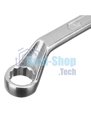 Ключ накидной коленчатый Sparta 14 х 15 мм, хромированный