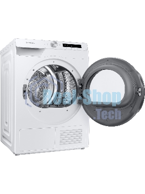 Сушильная машина Samsung DV90T5240AW/LP белый, 9 кг, сушка - тепловой насос, программ - 14, 60 x 85 x 65 см