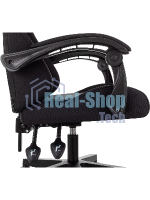 Кресло Zombie Void черный, экокожа, 120 кг, механизм качания