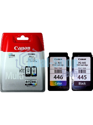 Картридж струйный Canon PG-445/CL-446 (8283B004), для Canon PIXMA MG2540, PIXMA MG2440, 4 цвета, 180 стр.