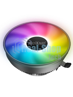 Кулер PCCooler E126M PRO черный 120мм алюминий+медь 1800rpm 29.8db 4-pin 92W 70мм