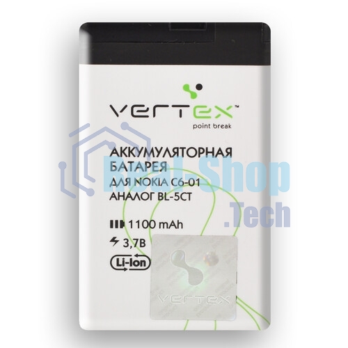 Аккумуляторная батарея BL-5CT для Nokia 5220/3720/6303/C3-01/С5