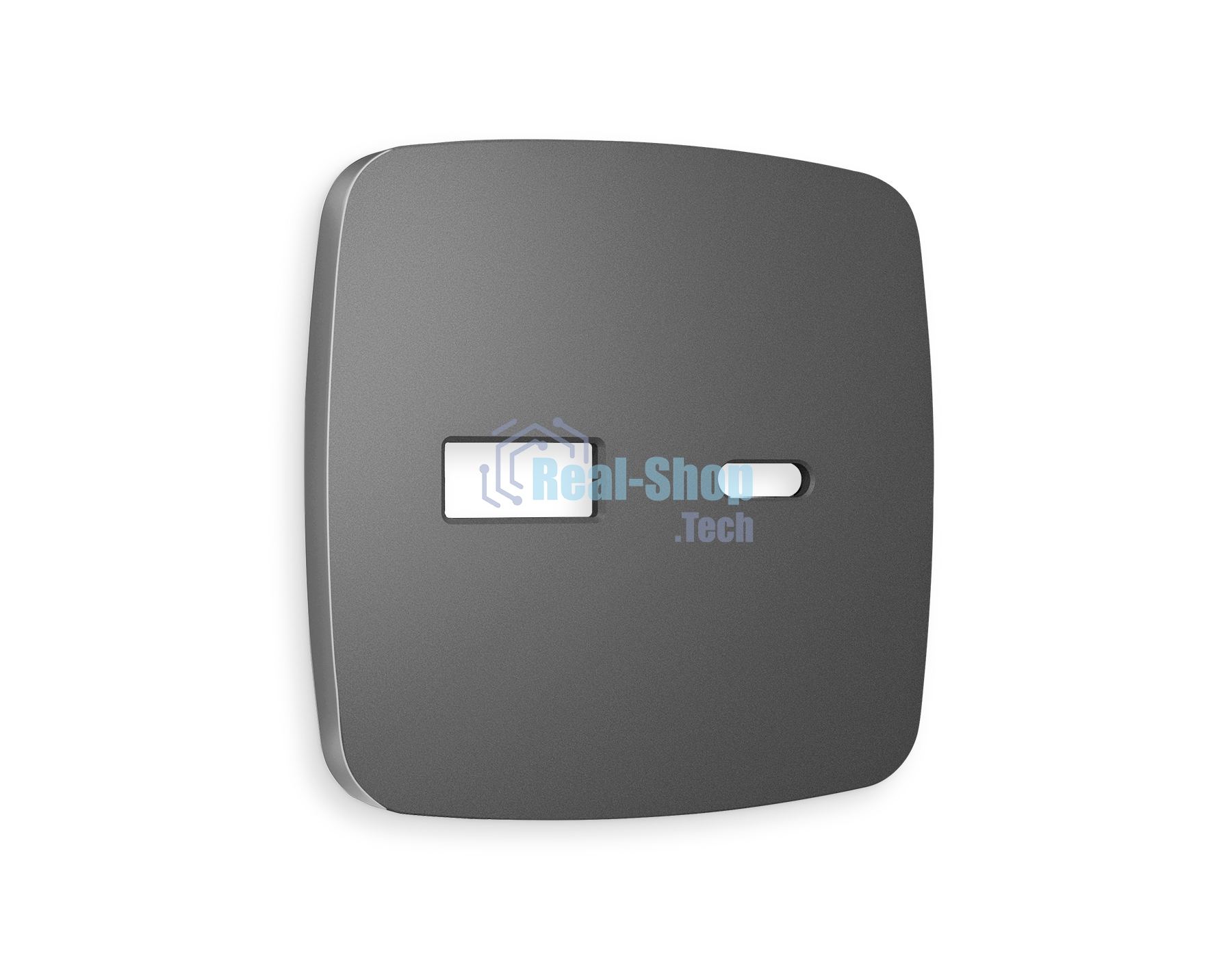 Лицевая панель OMEGA (Антрацит серый) для розетки 2USB тип A+C QUANT OP6610