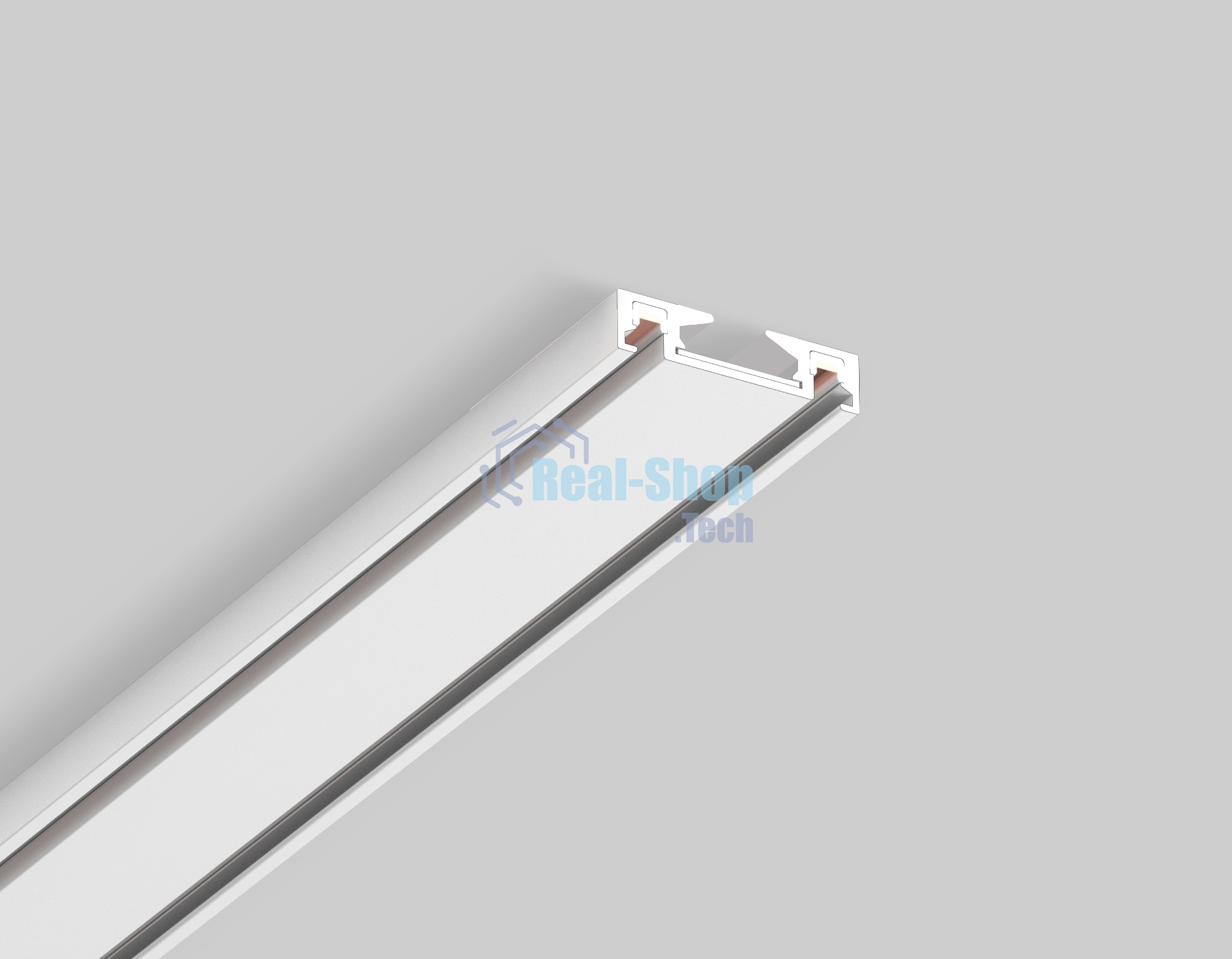 Шинопровод GV1001 WH белый IP20 48V 1000*26*6