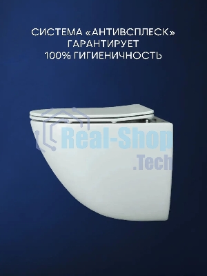 Комплект BAU 6 в 1: усиленная инсталляция BAU IDEAL, унитаз подвесной Rio Luxe 52*35, сиденье микролифт, кнопка смыва BAU Strike для инсталляции IDEAL, черная матовая