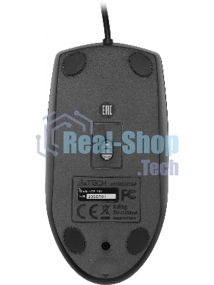 Комплект клавиатура+мышь A4Tech KR-3330 проводной, USB, 1200 DPI, чёрный