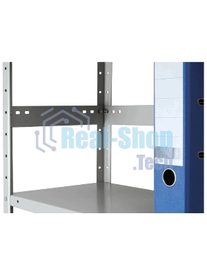 Металлические стеллажи Стеллаж MS 200KD/100x30/4 (Размеры внешние (ВхШхГ) 2000х1000х300 мм, 4 полки, с разборной стойкой)